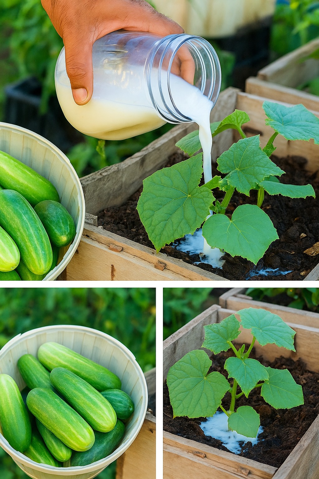I’ve been doing THIS for 30 years and every year I harvest a ton of cucumbers!
