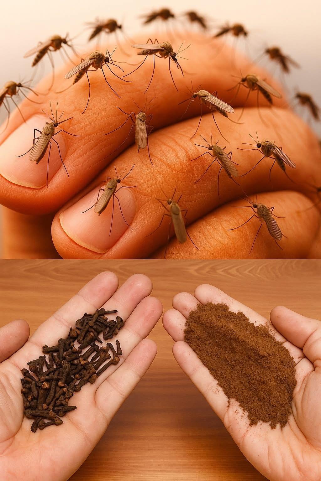 A natural recipe to repel mosquitoes and insects from your home