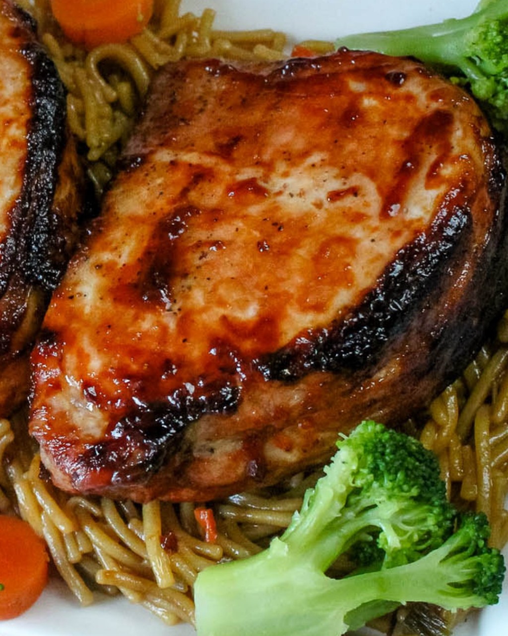 Honey Garlic Boneless Chops