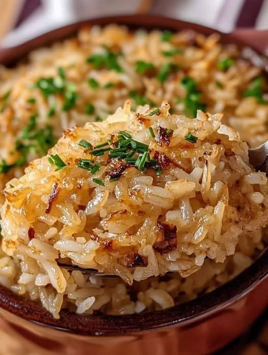French Onion Soup Rice