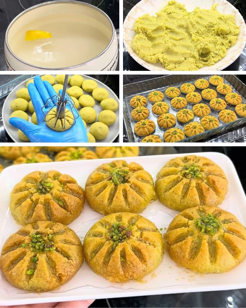 Kıyır Kıyır Dessert Recipe with Sherbet