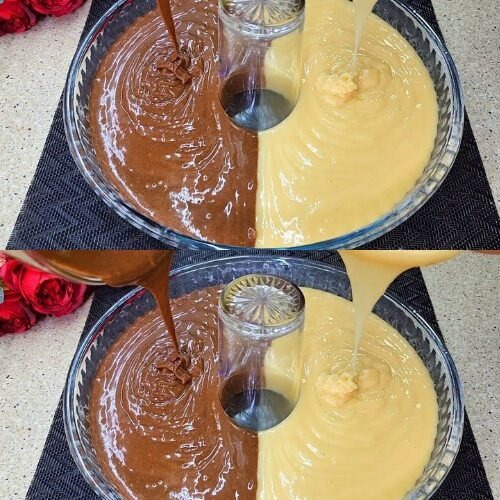 When there’s no time! Delicate tea cake in 5 minutes! All mixed and in the oven