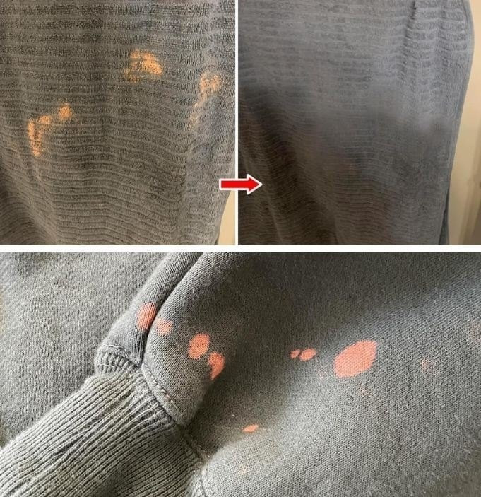 The 2 powerful techniques that you can apply at home to remove bleach stains