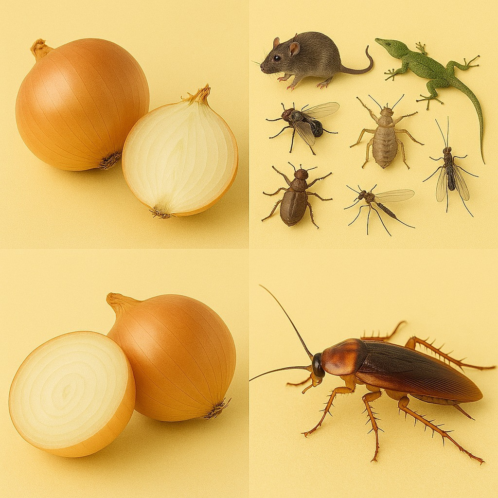 Using Onions as Natural Pest Repellent
