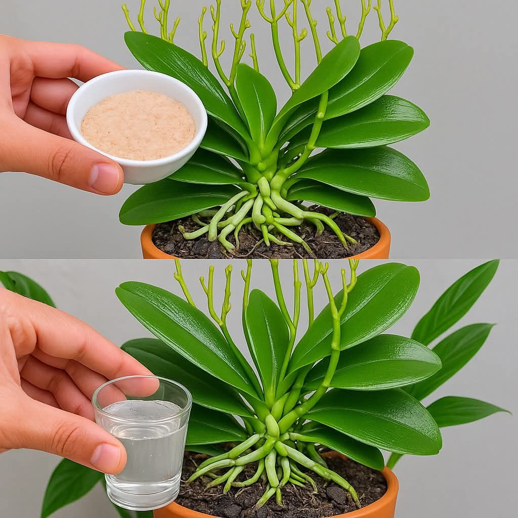 If you want your orchid to bloom continuously, you need to do this every morning.