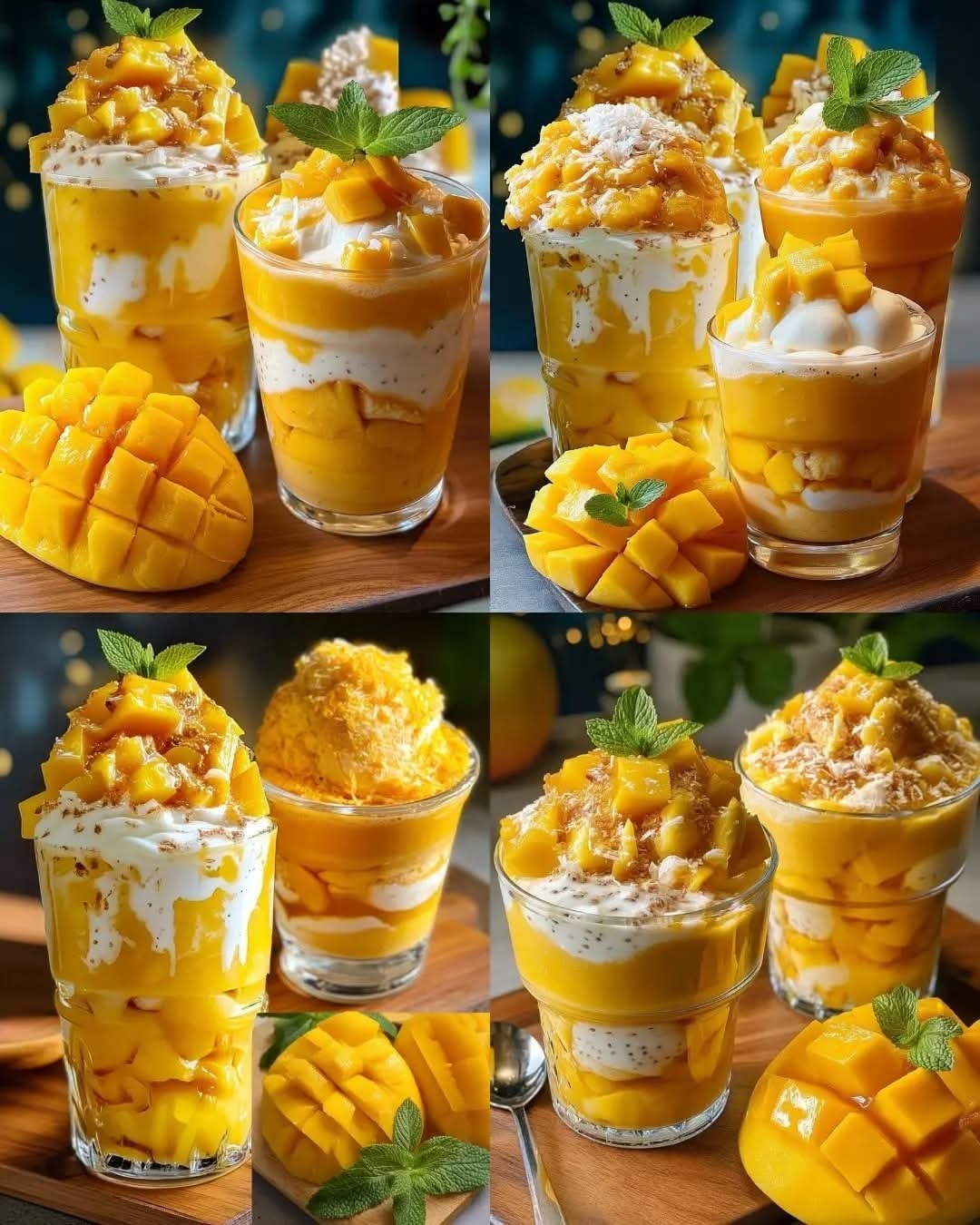 Mango Coconut Chia Pudding