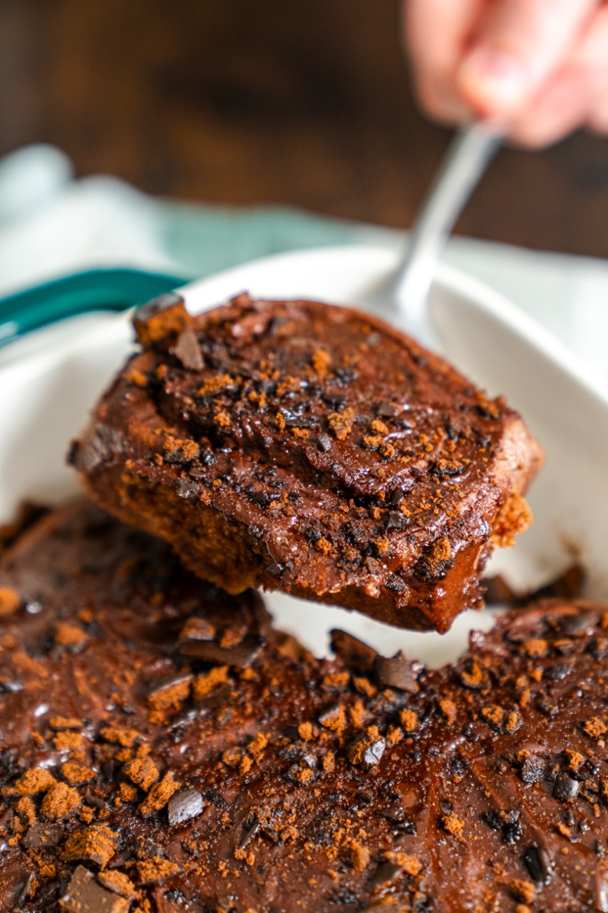 Thin Mint Cinnamon Rolls