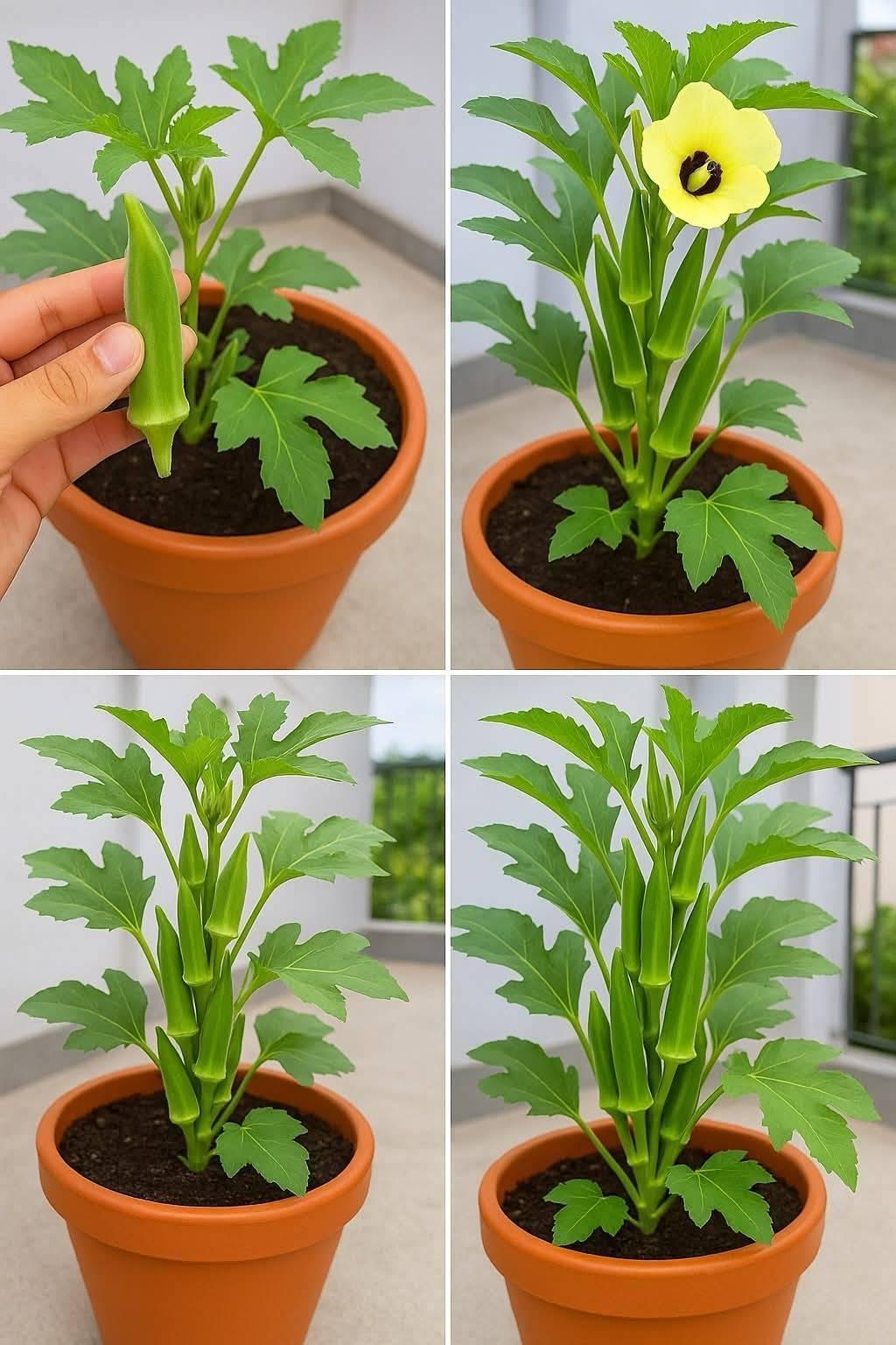 How to Grow Okra on a Terrace for Maximum Yield