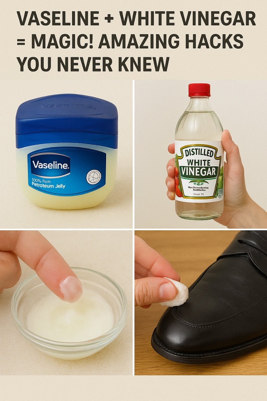 Vaseline + White Vinegar = Magic! Amazing Hacks You Never Knew
