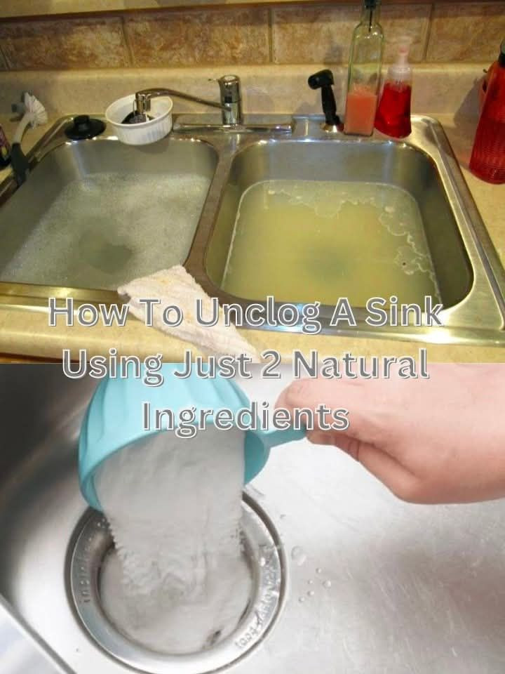 Unclog Your Sink Naturally: A Step-by-Step Guide Using Baking Soda and Vinegar