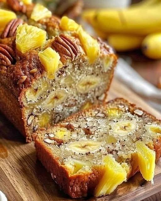 Hummingbird Banana Pineapple Bread