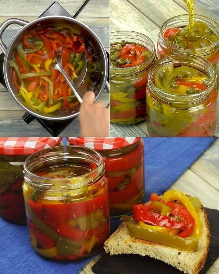 Marinated Peppers Recipe: How to Make Them at Home!