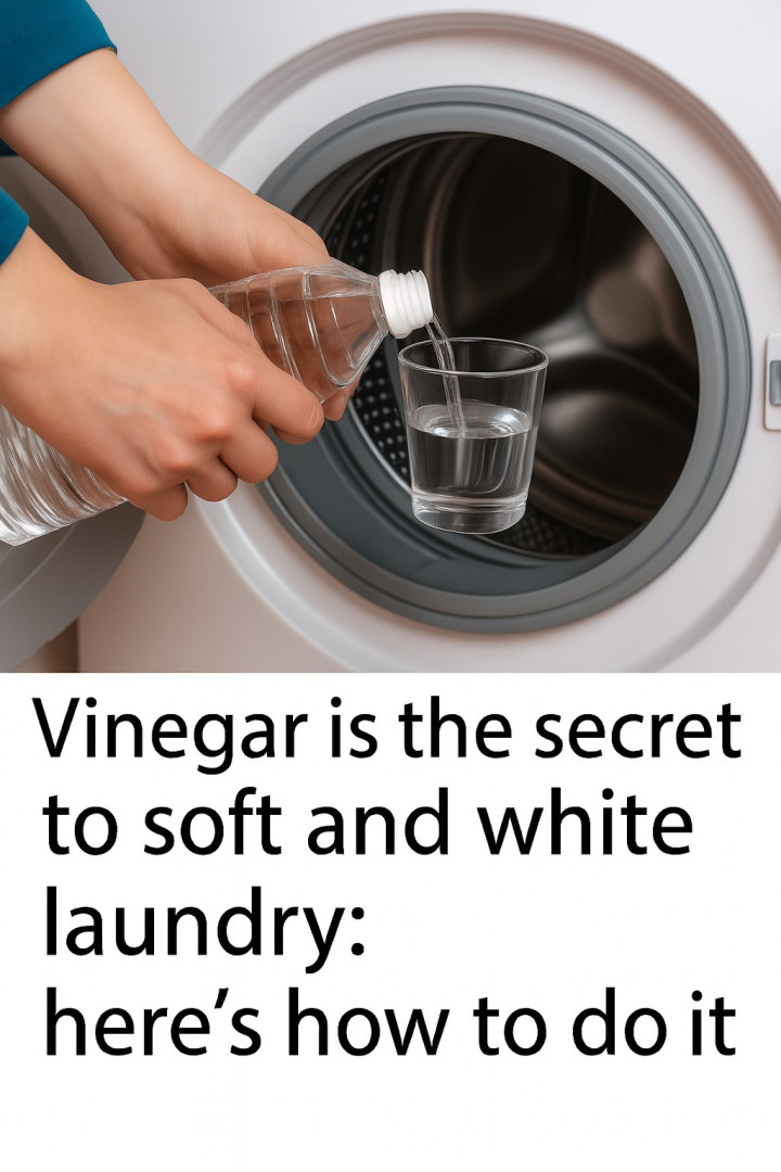 Yes, vinegar helps clean the washing machine thoroughly: here’s how to use it