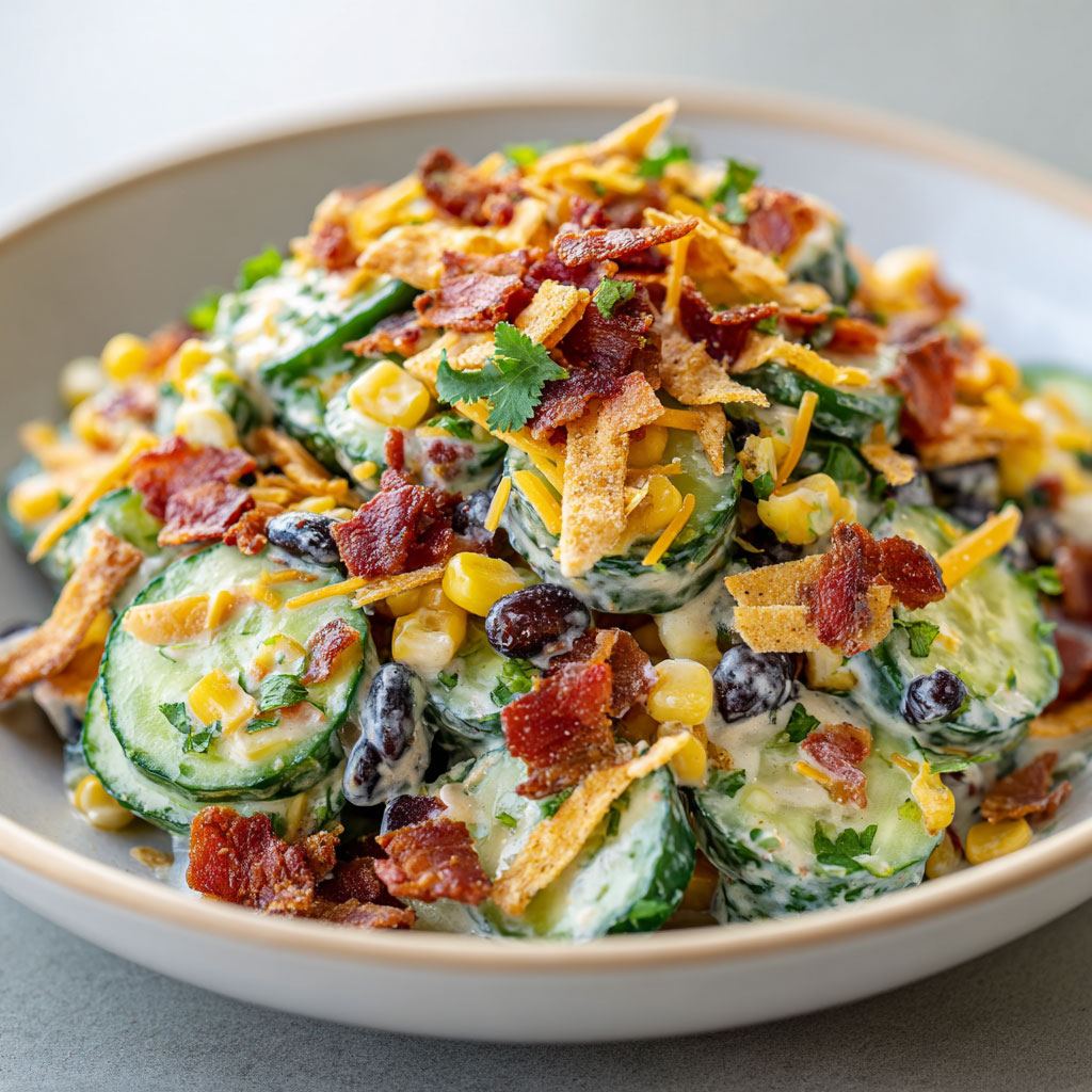 Southwest Cucumber Salad